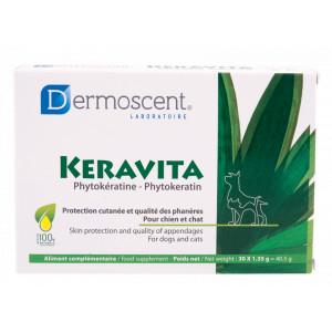 Dermoscent Keravita comprimés pour chien et chat 30 comprimés