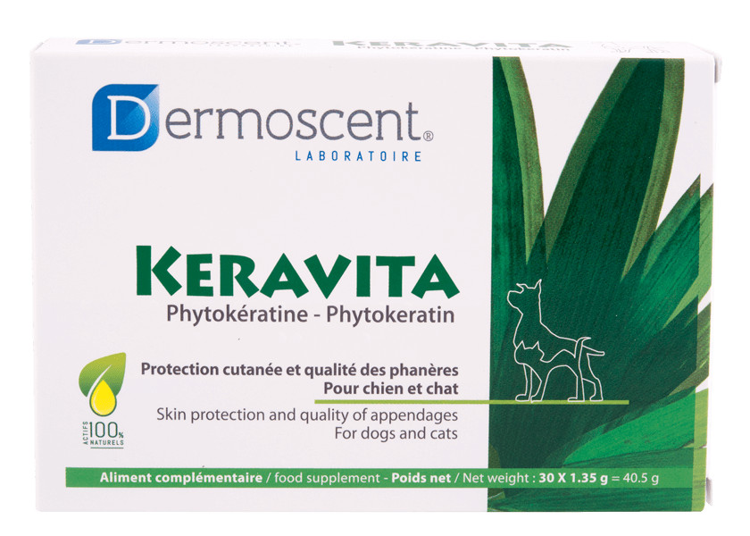 Dermoscent Keravita Comprimes Pour Chien Et Chat Bas Prix
