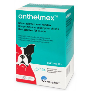 Anthelmex Kauwtabletten voor honden