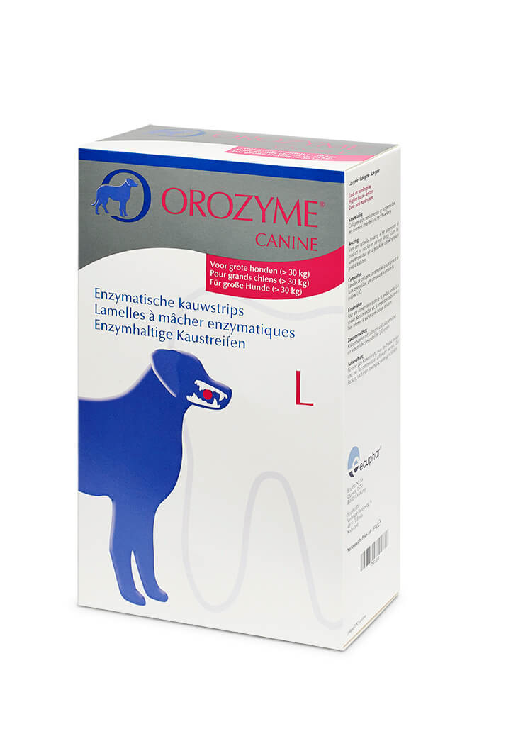 Orozyme Enzymatische Kauwstrips Hond Large vanaf 30 kg