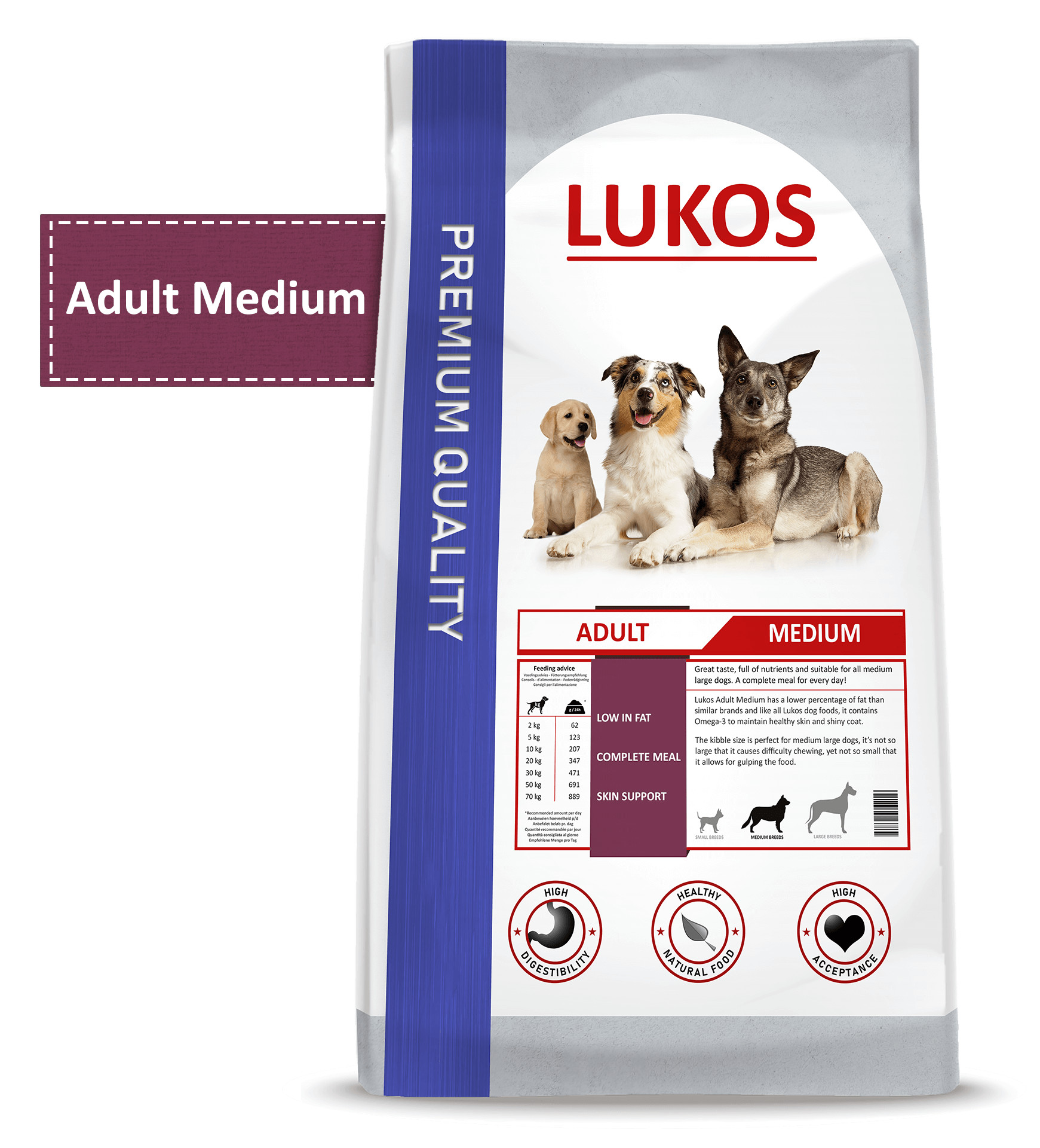 Lukos Adult Medium Breeds