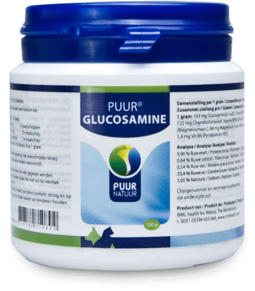 Puur Glucosamine voor hond en kat