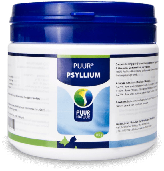 Puur Psyllium voor hond en kat