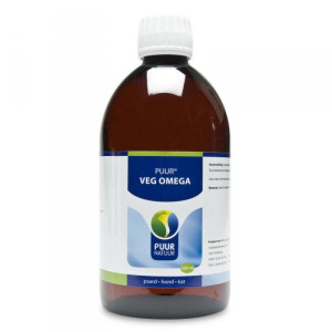Puur Veg Omega pour chien, chat et cheval 3 x 500 ml