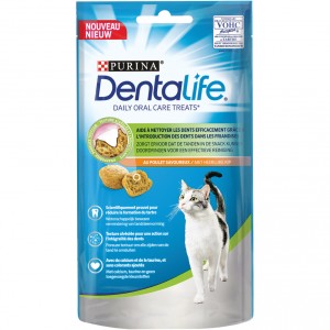 Purina DentaLife Daily Oral Care pour chat Poulet 40g 8 x 40 g