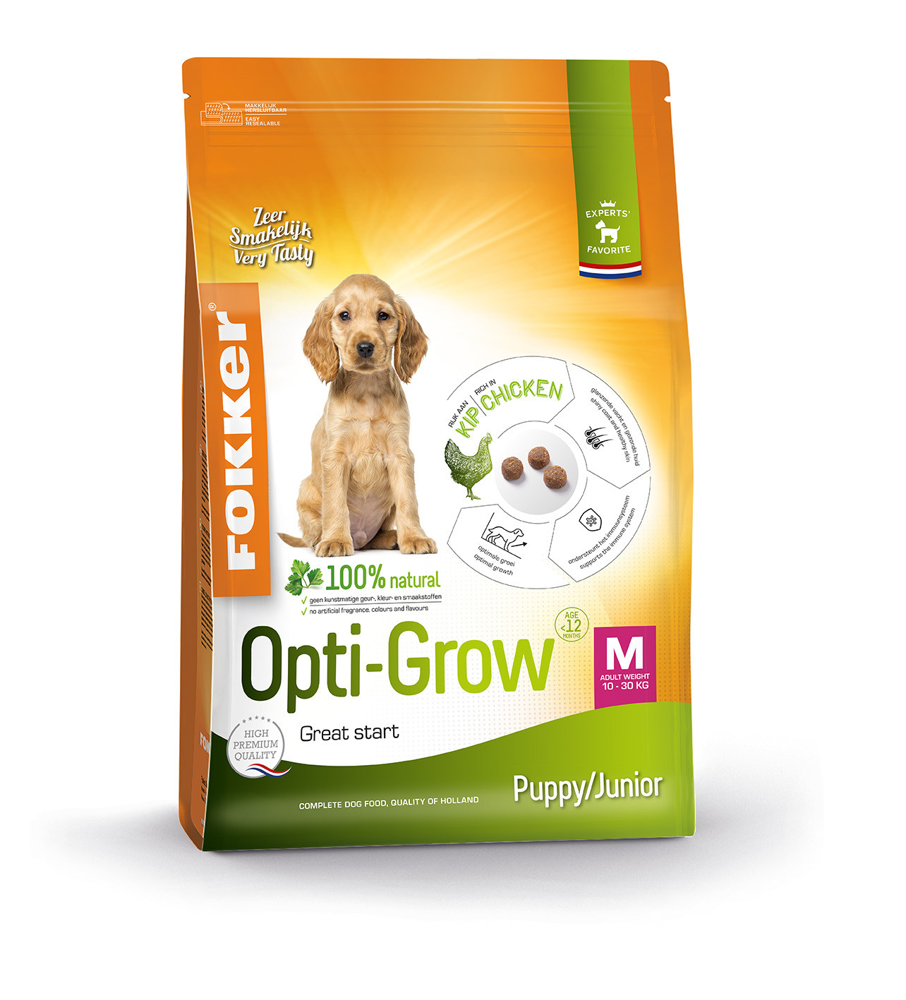 Fokker Dog Opti-Grow M hondenvoer