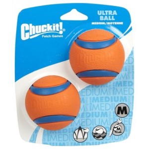 chuck it ultra ball pour chien small (2 pièces)