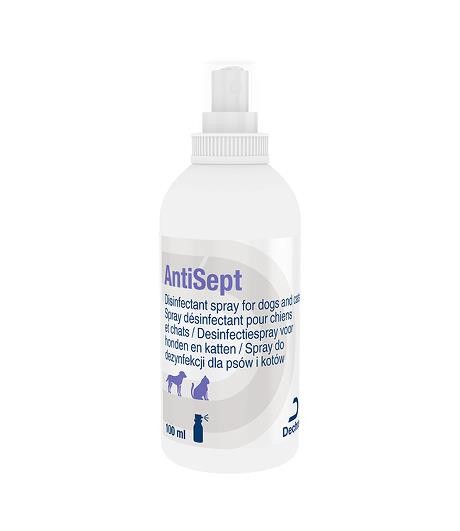 AntiSept Desinfectie Spray voor honden en katten