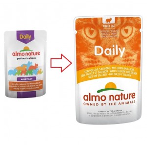 Almo Nature Daily Poulet & Saumon 70 grammes