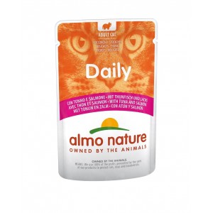 Almo Nature Daily au thon & saumon pour chat (70 g)