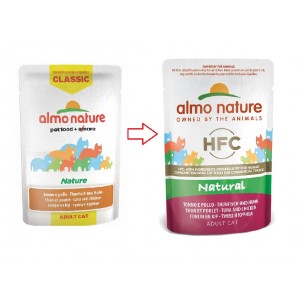 Almo Nature HFC Natural au thon et poulet pour chat (55 g)