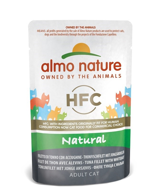 Almo Nature HFC Natural Thon au Jeunes Anchois (55 gr)