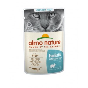 Almo Nature Urinary Help au poisson pâtée pour chat (70 g) 60 x 70 g