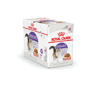 Royal Canin Sterilised en sauce pâtée pour chat (85 g) 2 boîtes (24 x 85 g)