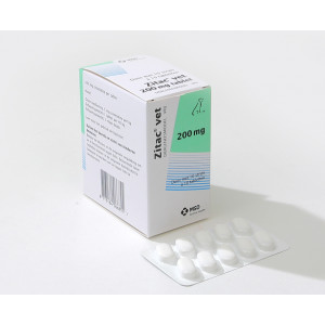 Zitac Vet 200 mg - pour chiens 11 à 60 kg (10 x 10 comprimés) 1 paquet