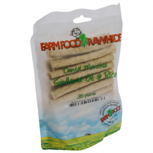 Farm Food Rawhide Dental Munchie Natural - 35 pièces 1 Sac