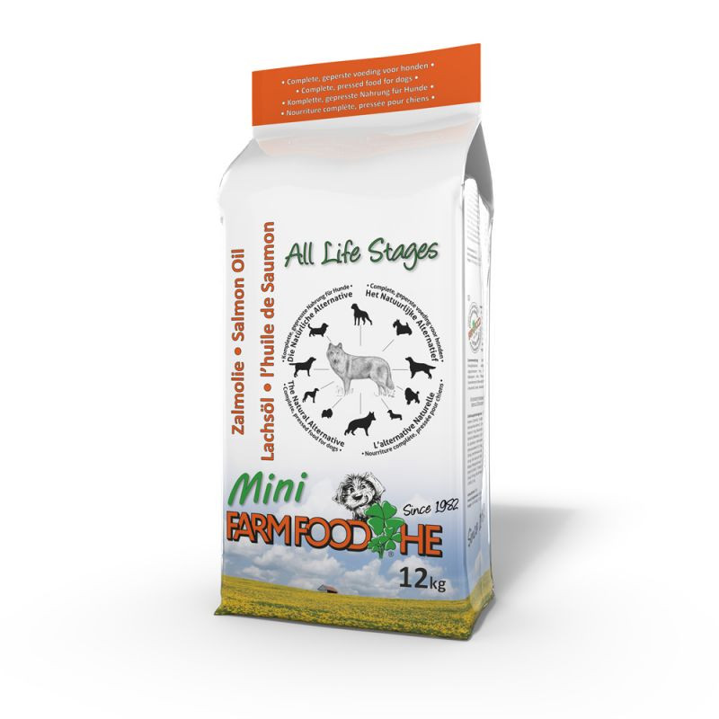 Farm Food HE Mini au Huile Saumon Ecosse pour chien