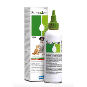 Surosolve Nettoyant oreilles pour chiens et chats 2 x 125 ml