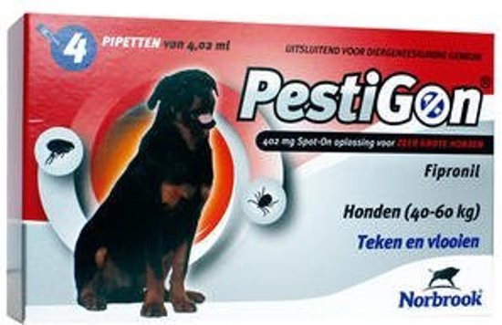 Pestigon Spot-On voor honden van 40 tot 60 kg