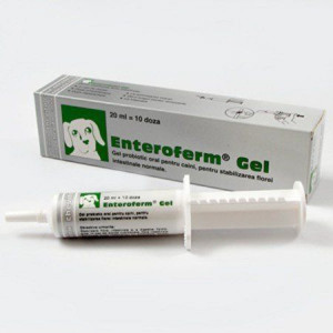Enteroferm Gel pour chiens 3 x 20 ml