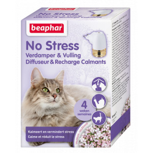 Beaphar No Stress diffuseur pour chat & recharge calmant