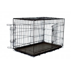 Bench zwart voor de hond