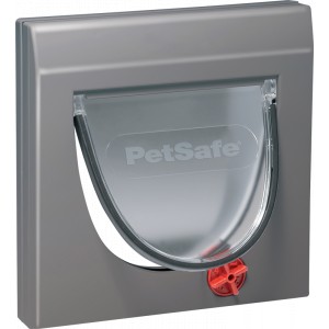 Staywell 915 Manual 4 way locking catflap chatière - gris Gris