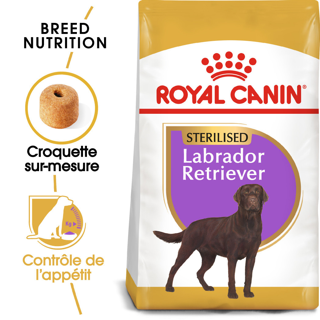 Royal Canin Sterilised Adult Labrador Retriever pour chien