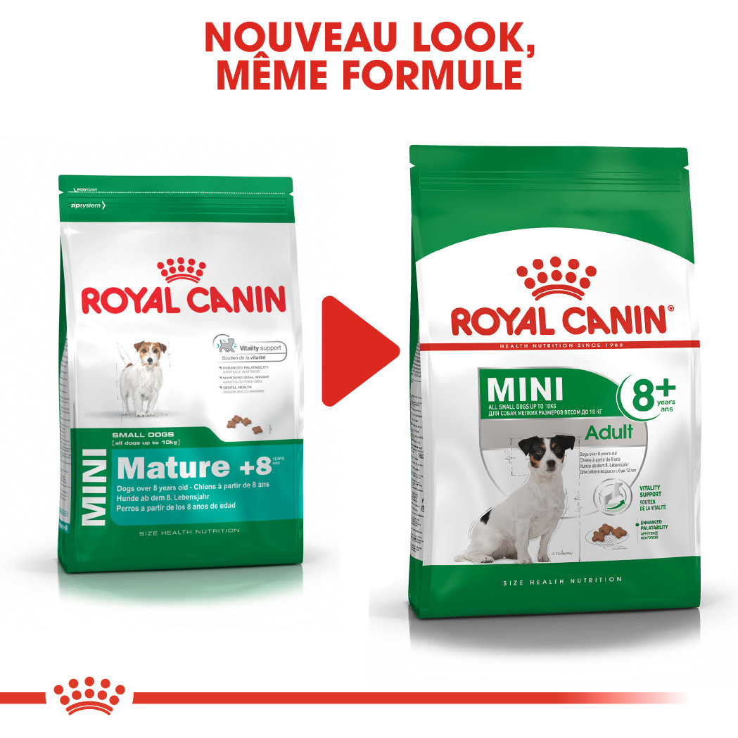 Royal Canin Mini Adult 8+ pour chien