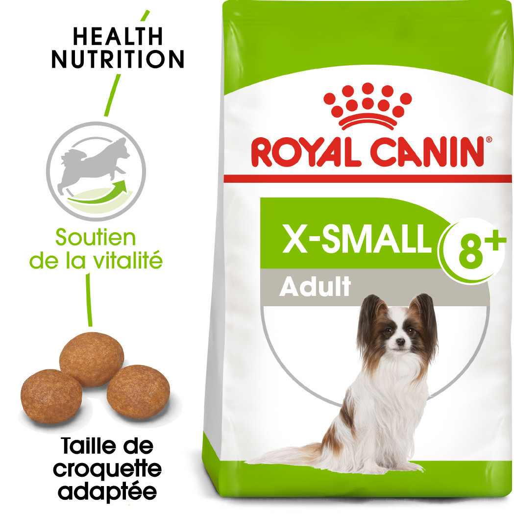 Royal Canin X-Small Adult +8 pour chien