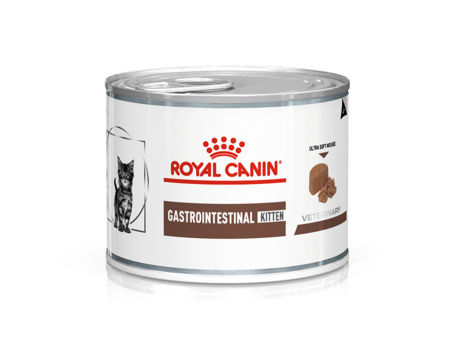 Royal Canin Veterinary Gastro Intestinal Kitten nat kattenvoer 195 gram