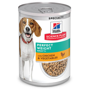 Hill's Adult Perfect Weight pâtée pour chien (boîte 363g) 1 lot (12 x 363 g)