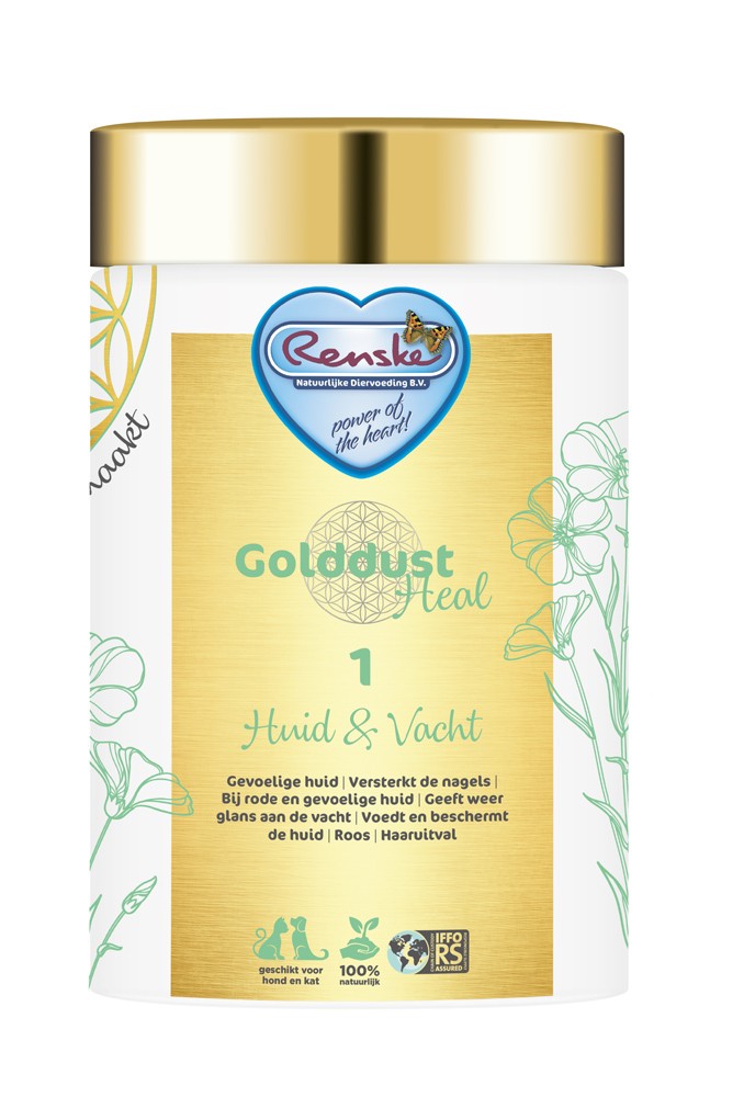 Renske Golddust Heal 1 Huid & Vacht - Voedingssupplement
