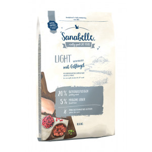 Sanabelle Light avec de la volaille pour chat 10 kg
