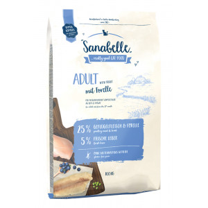 Sanabelle Adult à la truite pour chat 10 kg