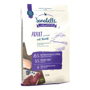 Sanabelle Adult à l'autruche pour chat 10 kg