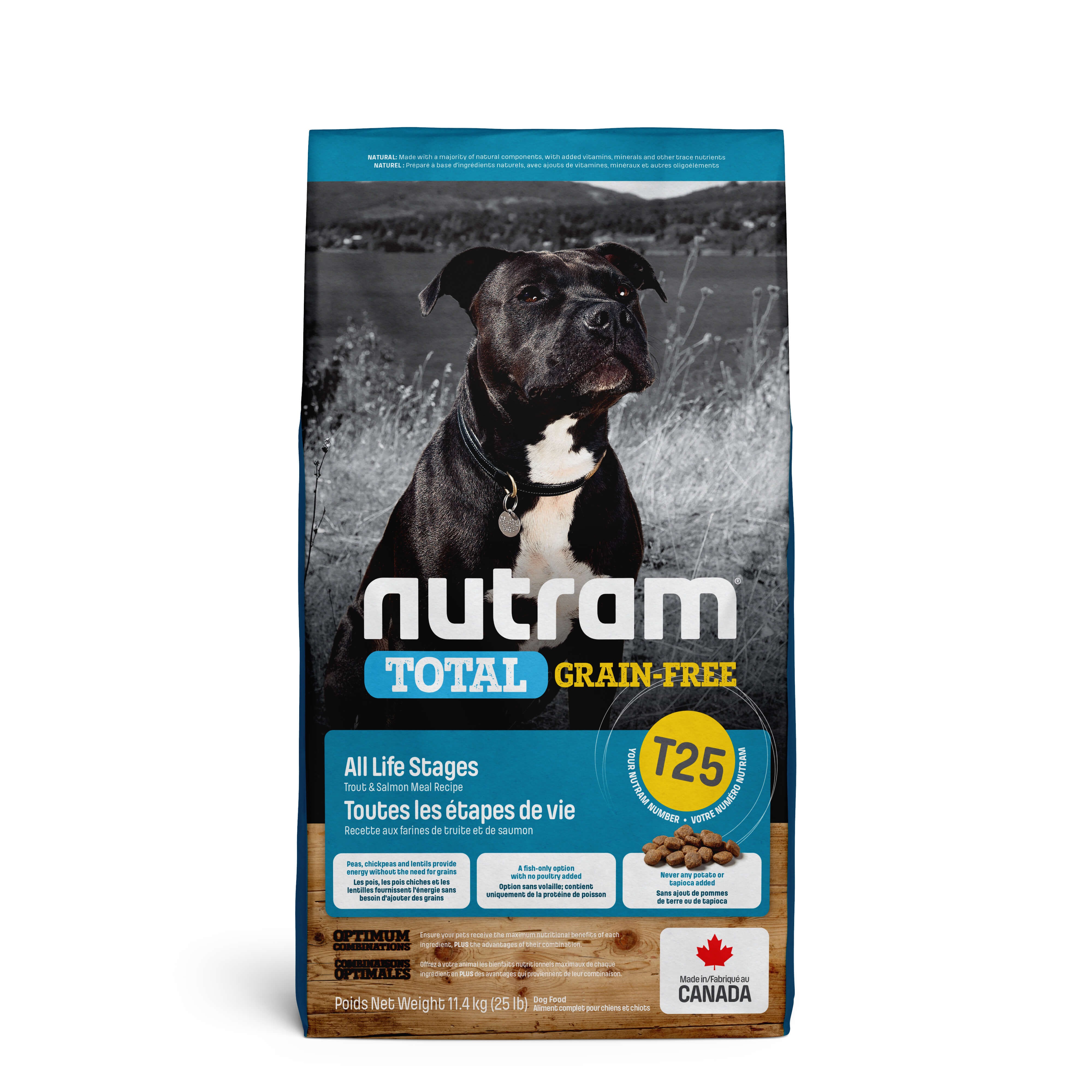 Nutram Total Grain-Free Saumon & Truite pour chien
