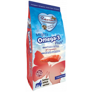 Renske Mighty Omega 3 Plus au saumon pour chien 2 x 15 kg