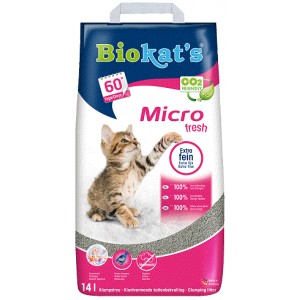 Litière pour Chat Biokat Micro Fresh
