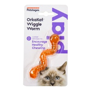 Petstages Orka Kat Wiggle Worm pour chat