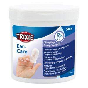 Tampons de nettoyage des oreilles Trixie pour chiens et chats 50 pièces. Par 2 unités