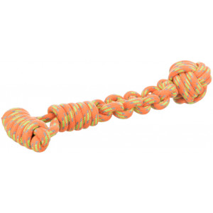 Knoopbal aan touw ø8cm L38cm voor de hond