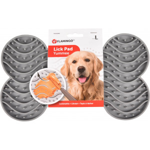 Yummee Lick Pad large 29x17 cm gris Une pièce