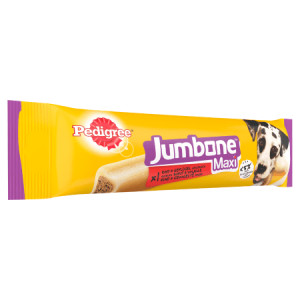 Pedigree Jumbone Maxi friandise pour chien au boeuf et goût de volaille (180 gr) 12 x 180 g