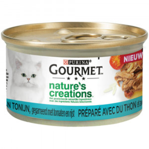 Gourmet Nature's Creations Tonijn kattenvoer