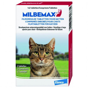 milbemax vermifuge pour chat adulte 20 comprimés