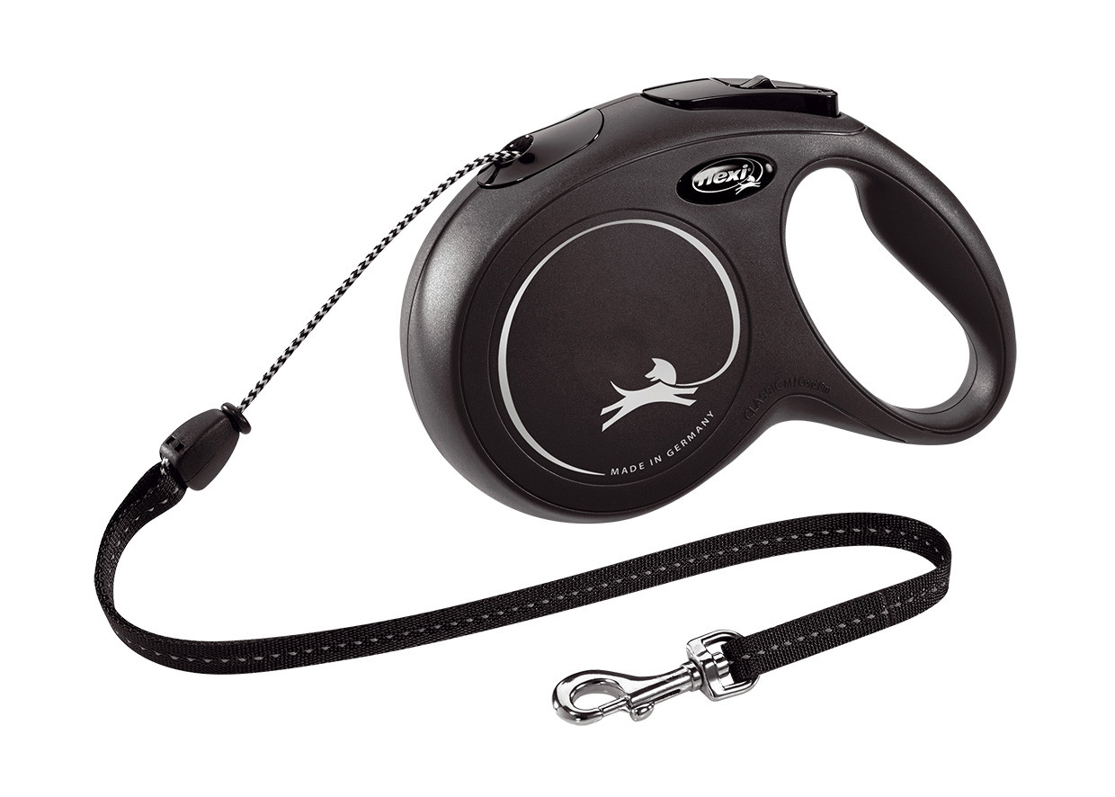 Laisse Flexi New Classic M Cord 8 mètres