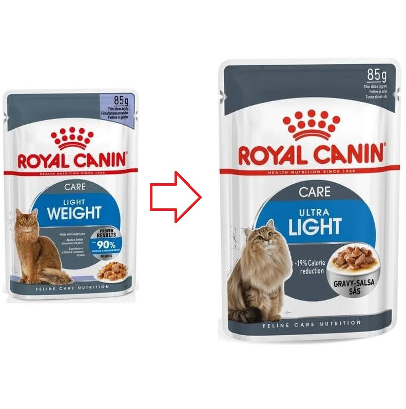 Royal Canin Light pâtée pour chat x12