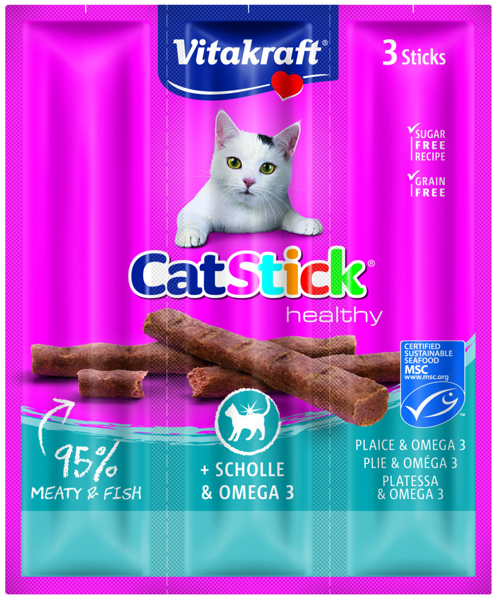 Vitakraft Catstick Healthy plie & omega-3 pour chats