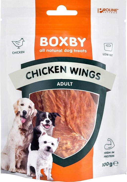 Image de 100 g Boxby Ailes de Poulet pour chien